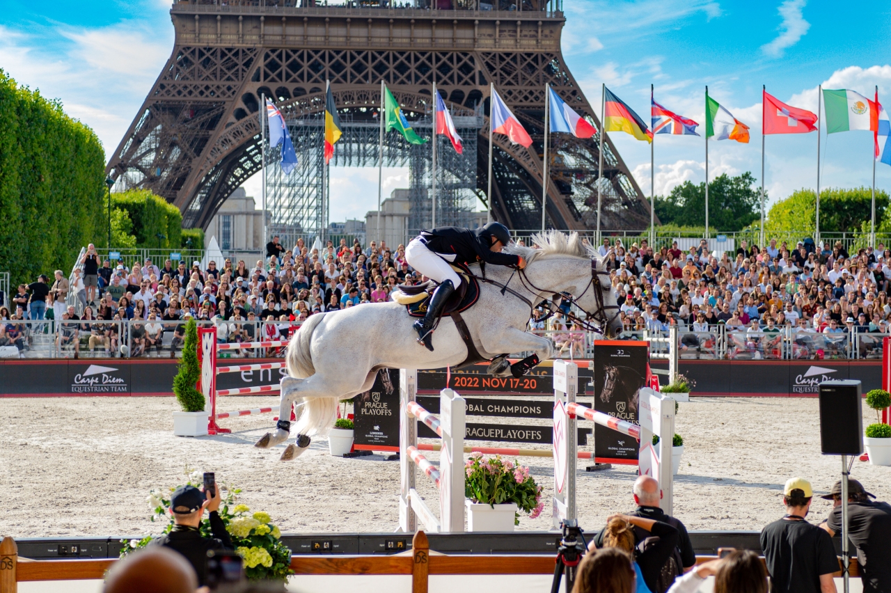 LGCT PARIS_CSI 5_ 1.55_42_Cheston de la Pomme d'Or Z_Karaevli Ömer__240622__1MV4361