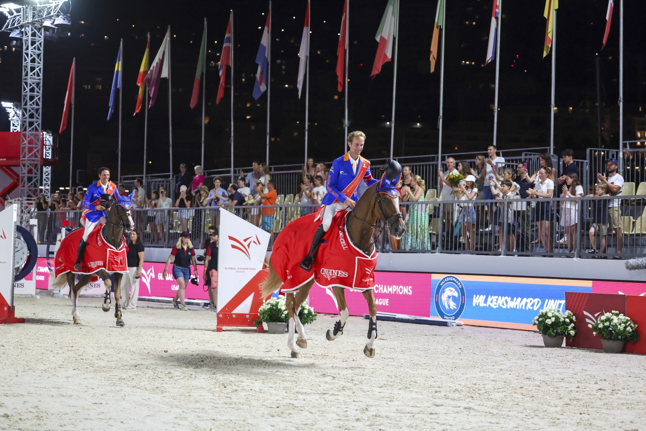 GCL PrizeGiving_Thomas Gilles_de Luca Lorenzo_Schou Andreas_Lill Zascha Nygaard_Richard Jane_Philippaerts Olivier_160_LGCT_MONACO_030725_FG_5780