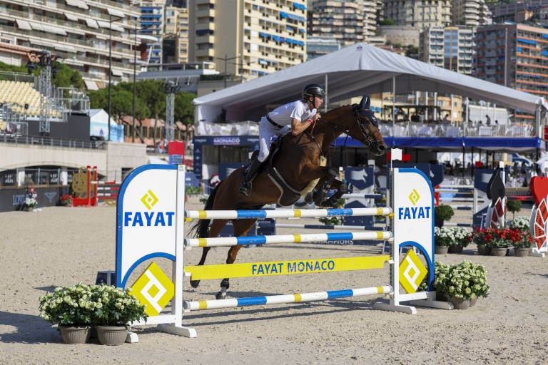 De Boeck and Never Sky van het Kritrahof Fly to Victory in CSI2* 1.30m Table A at LGCT Monaco