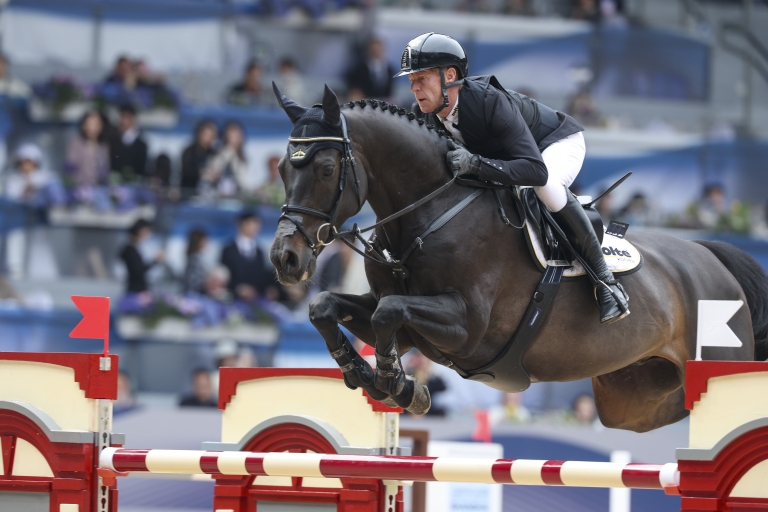 Must Watch Moment: Marcus Ehning and Coolio 42 Roll Back the Years in Shanghai