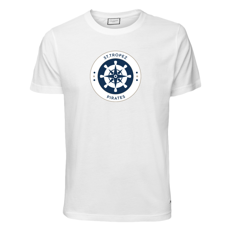 White T-Shirt Global Champions Sport