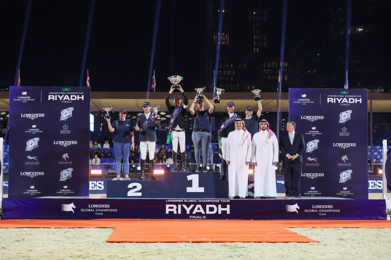 Gilles Thomas Breaks Records in Riyadh Securing Longines Global Champions Tour Championship Title