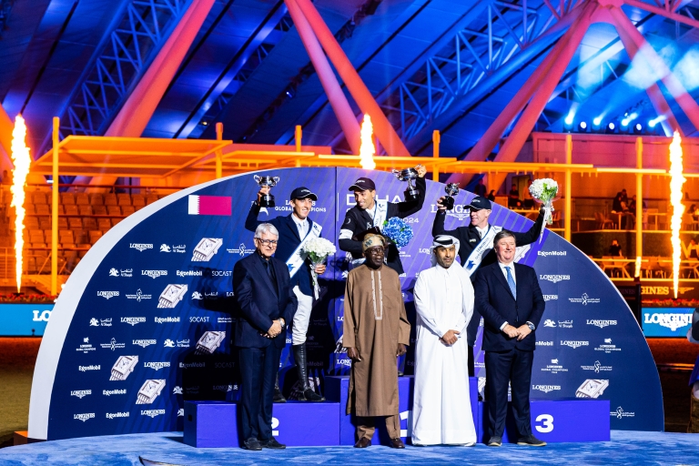 Emotional Abdel Saïd and Bonne Amie Triumph in Longines Global Champions Tour Grand Prix of Doha