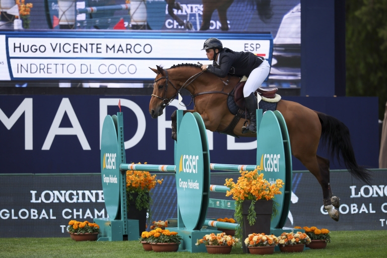 Hugo Vicente Marco Claims Victory in the CSI1* 1.15m Trofeo Madrid Horse Week Class