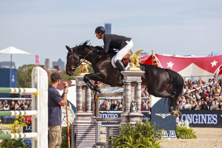 Must Watch Moment - New York: Thibault Philippaerts Shines in Debut with Runner-Up Finish at Longines Global Champions Tour of New York