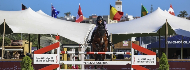 Melissa Charlier soars to victory in CSI2* Against the Clock, No Jump Off 1.40m presented by ONMT