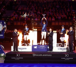 Daniel Deusser Crowned €1.25 Million Longines Global Champions Tour Super Grand Prix Champion