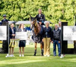 Peder Fredricson Flies to Victory on Opening Day at Longines Global Champions Tour of Riesenbeck