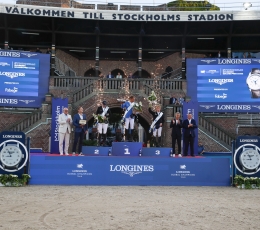 Ahlmann Tops Legendary Jump-off In Longines Global Champions Tour Grand Prix of Stockholm presented by Fabege