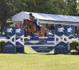 On The Podium: CSI1* Against the clock 1.25m Presented By TROFEO MAHOU, LGCT Madrid Day 2