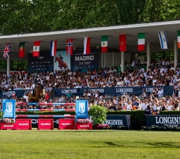 Ioli Mytilineou and L'Artiste de Toxandra Storm to First-Ever Longines Global Champions Tour Grand Prix Victory in Madrid