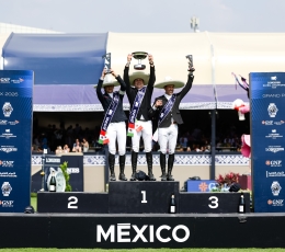 Title Race Ignites as Bucci Blazes to Glory in Longines Global Champions Tour Grand Prix of Mexico