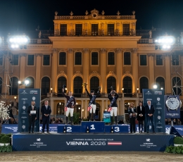Sophie Hinners Conquers Vienna as Longines Global Champions Tour Grand Prix Delivers a Night Like No Other at Schönbrunn Palace