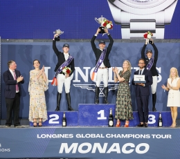 Delestre Goes Lights Out and Away to Victory in €1.5 million Longines Global Champions Tour Grand Prix du Prince de Monaco