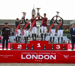 Ben Maher and Daniel Deusser Storm to victory for Shanghai Swans in dramatic GCL London
