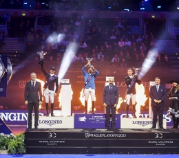 The Longines Global Champions Tour Super Grand Prix Decided in a Blink: Saïd Edges Delestre for Prague Glory