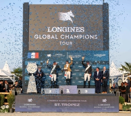 Top 3 Championship Contenders and World’s Best Land In French Riviera for Longines Global Champions Tour of St Tropez, Ramatuelle