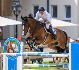 Markus Renzel Claims Second Win of the Weekend in CSI3* Against the Clock 1.40m Class
