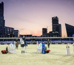 Emanuele Gaudiano races to victory in CSI5* First Individual Class 1.45m presented by the Ministry of Sport