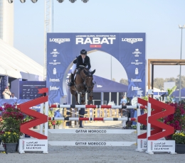 Janne Friederike Meyer-Zimmermann Flies to Victory on Day Two at Longines Global Champions Tour of Rabat