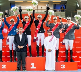Horsepower Accelerates Cannes Stars to Victory in GCL Doha Seizing Championship Lead