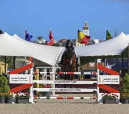 Melissa Charlier soars to victory in CSI2* Against the Clock, No Jump Off 1.40m presented by ONMT