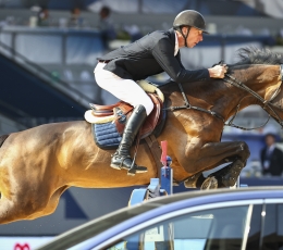 ON THE PODIUM: CSI5 Two Phase Special, 1.45m, presented by BAOJUN*