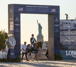 Deusser Saves the Best for Last in Longines Global Champions Tour Grand Prix of New York