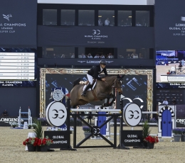 BREAKING NEWS: Victor Bettendorf takes pole position in Round 1 of Longines Global Champions Tour Super Grand Prix