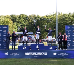 Emotional home win for Germany’s Gerit Nieberg at Longines Global Champions Tour Grand Prix of Riesenbeck