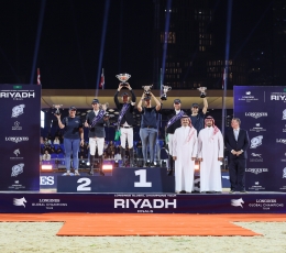 Gilles Thomas Breaks Records in Riyadh Securing Longines Global Champions Tour Championship Title
