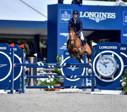 ON THE PODIUM: CSI2* Against-the-clock 1.15m Presented By Cavalleria Toscana, LGCT Ramatuelle / St. Tropez Day 2