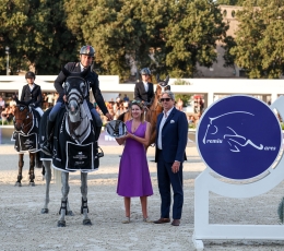 Luca Coata claims second victory of the day in the CSI2* 1.45m Grand Prix presented by PremiuMares