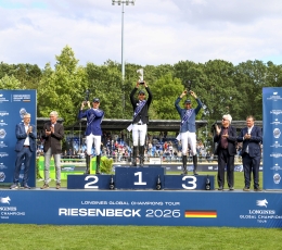 Last to Go, First to Glory: Bettendorf Stuns in Longines Global Champions Tour of Riesenbeck
