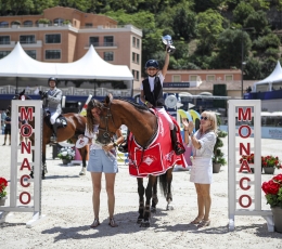 Ilana Palmaro Secures Win in CSI2* Against the Clock, No Jump Off 1.15m Class on Home Turf