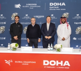 Excitement Builds as Longines Global Champions Tour Returns to Doha for Spectacular Season Launch