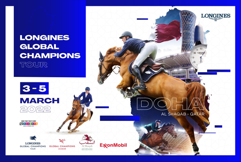 2022 LGCT and GCL season to kick off at Al Shaqab, Doha - Qatar from 3 - 5 March