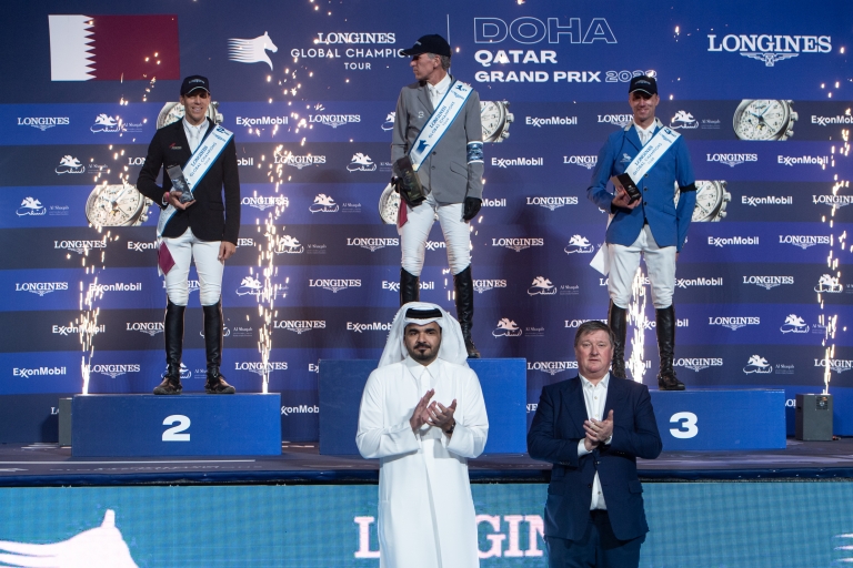 ‘Most Emotional Ever’ for Beerbaum in Longines Global Champions Tour Grand Prix of Doha