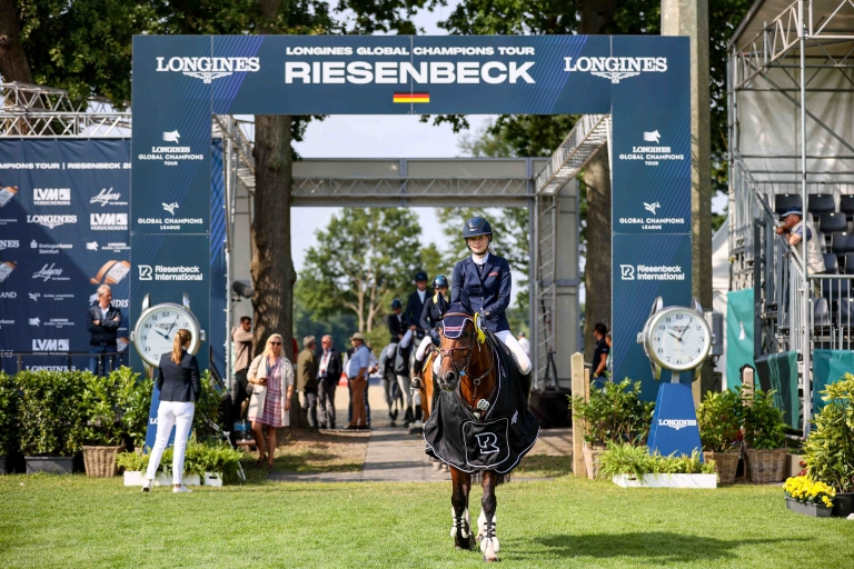 ON THE PODIUM: CSI5* Two Phase 1.45m, presented by Ludgers