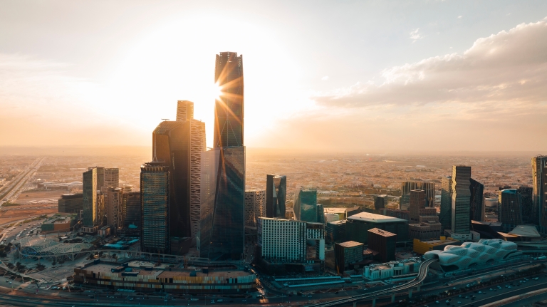 The Longines Global Champions Tour in Riyadh, in the Shadows of the King Abdullah Financial District