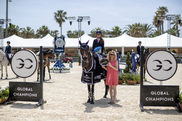 Lou Potin Claims Win in CSI2* Against the Clock 1.15m presented by Lieven Hendrickx