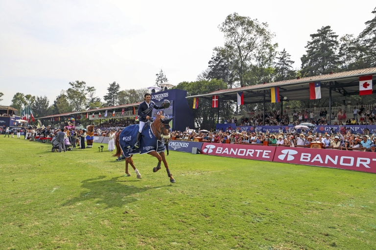 Mexico City Erupts as Camilli Cruises to First Ever Longines Global Champions Tour Grand Prix Victory