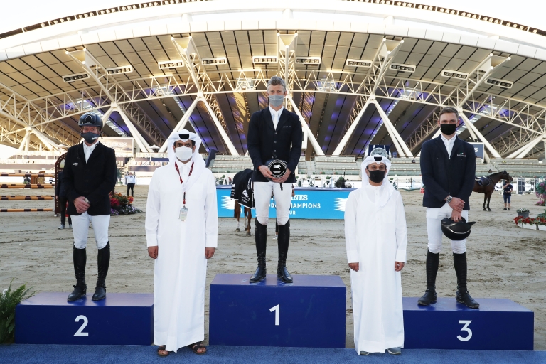 Speed demon Max Kühner thrills in LGCT Doha Curtain-Raiser