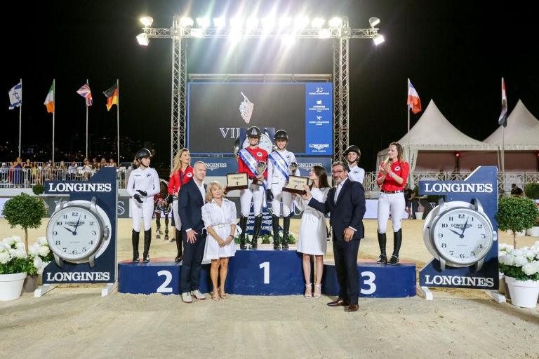 Future stars shine bright in Longines Pro-Am Cup