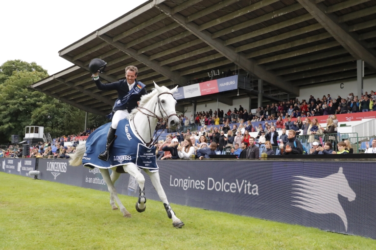 Smolders Celebrates Second Longines Global Champions Tour Grand Prix of Hamburg Win After Delivering The Only Clear