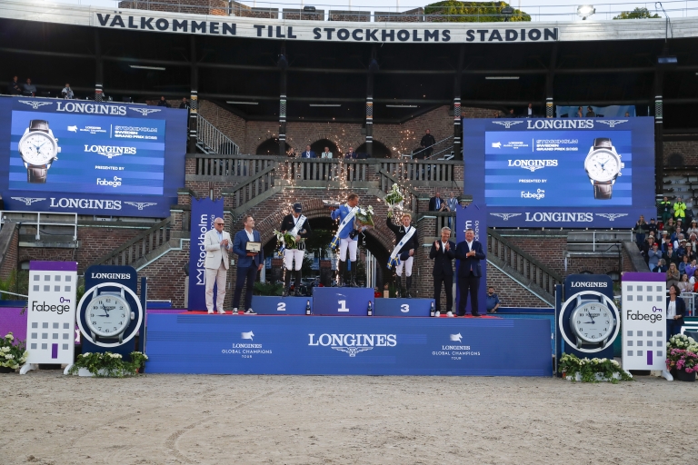 Ahlmann Tops Legendary Jump-off In Longines Global Champions Tour Grand Prix of Stockholm presented by Fabege