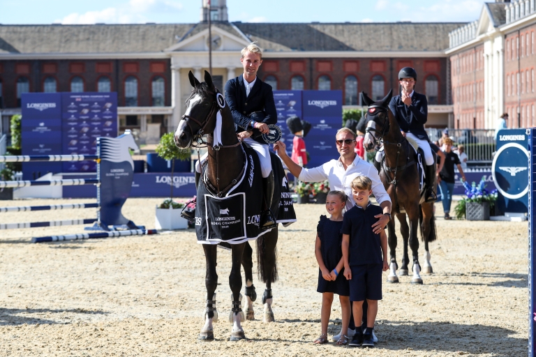 Thomas Flies into First in LGCT of London Total Waste Management 5* Speed Class