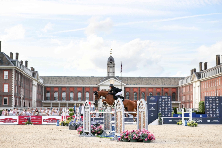 Nicola Pohl secures her first ever Longines Global Champions Tour victory in London