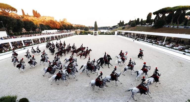 Entertainment Spotlight - LGCT Rome - IV Reggimento CARABINIERI A CAVALLO