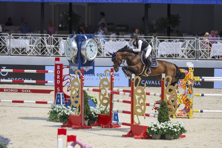 Klebanova Delivers Home Win in CSI2* Grand Prix Institut Esthederm at LGCT Monaco